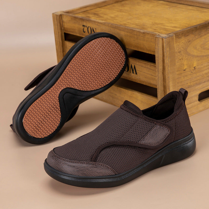 Amy | Polished Breathable Mesh Slip-On Comfort Slippers