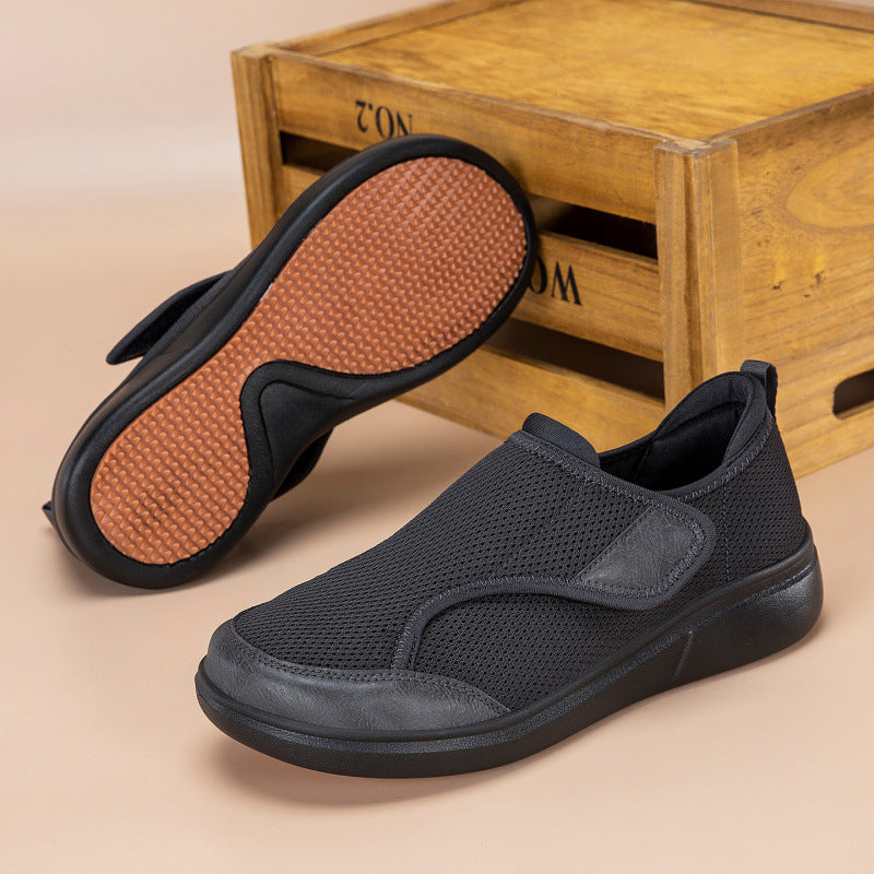 Amy | Polished Breathable Mesh Slip-On Comfort Slippers
