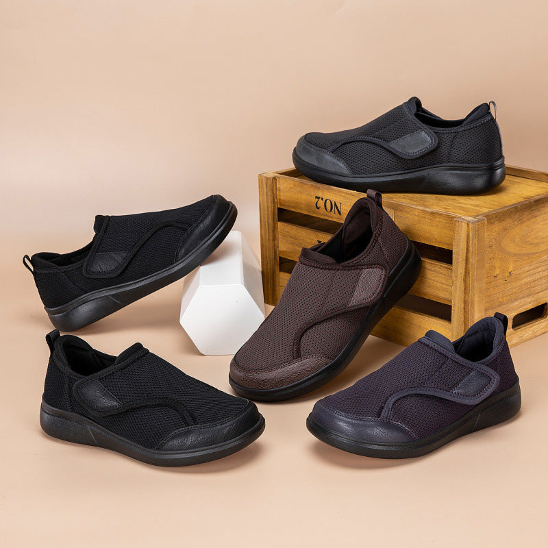 Amy | Polished Breathable Mesh Slip-On Comfort Slippers