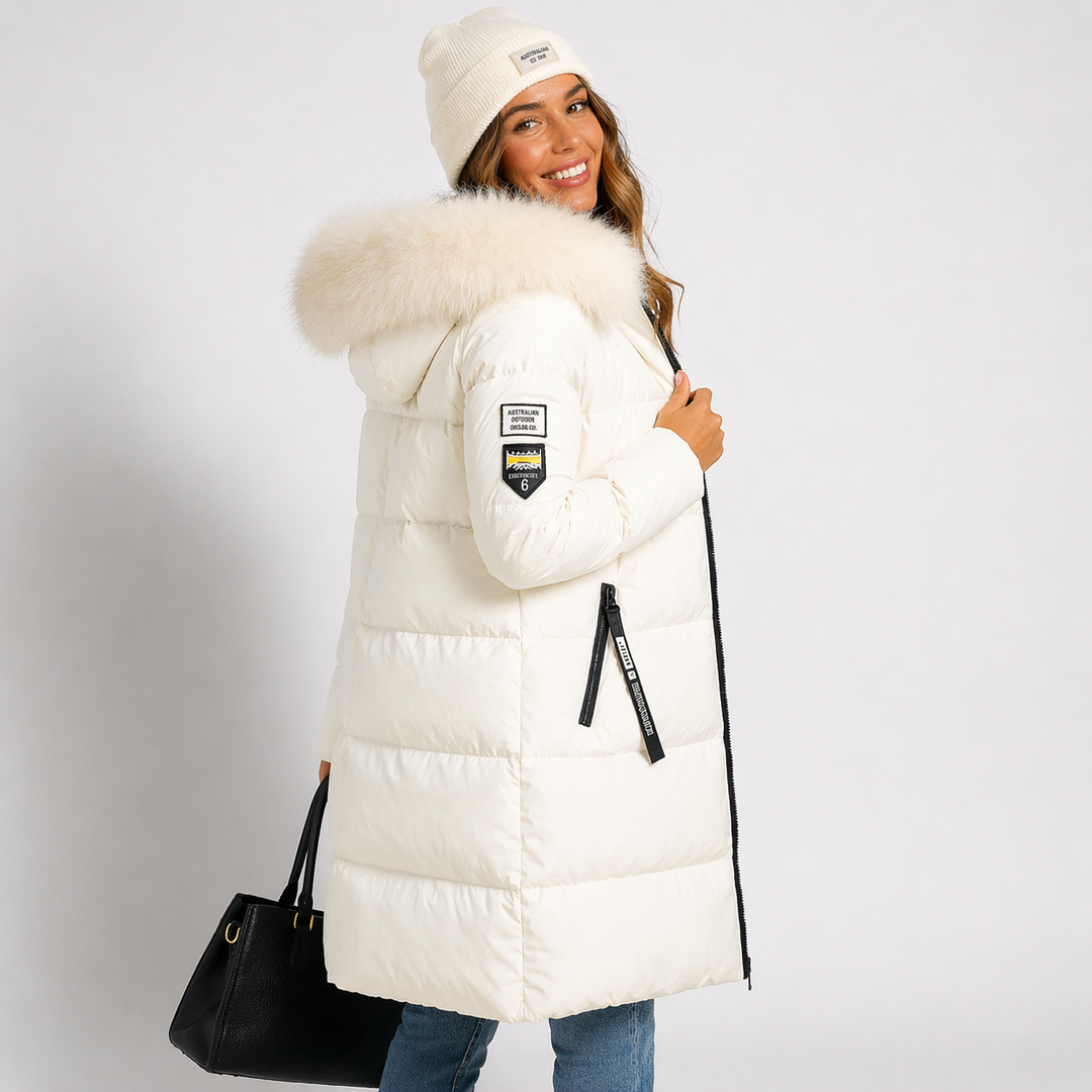 Amy | Timeless Longline Hooded Puffer Winter Coat