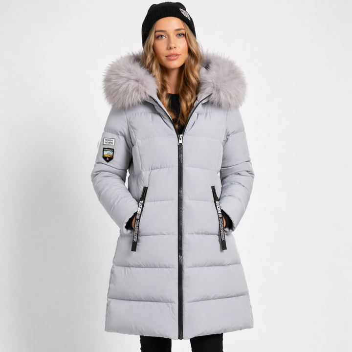 Amy | Timeless Longline Hooded Puffer Winter Coat