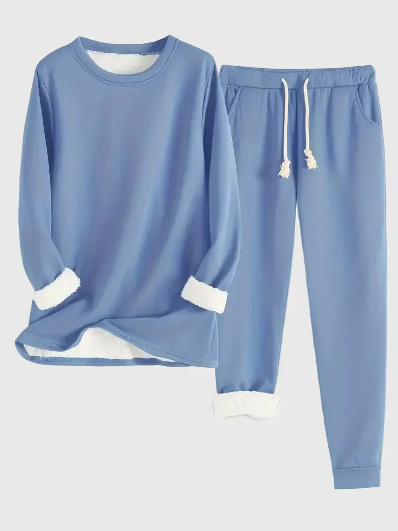 Angela | Relaxed Long Sleeve Jogger Lounge Set