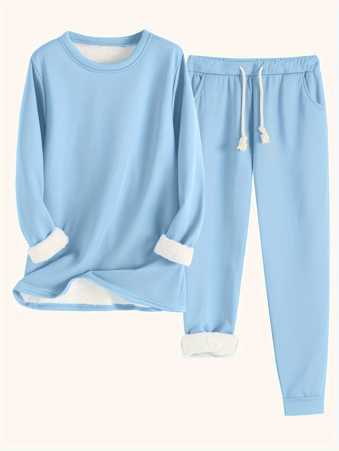 Angela | Relaxed Long Sleeve Jogger Lounge Set