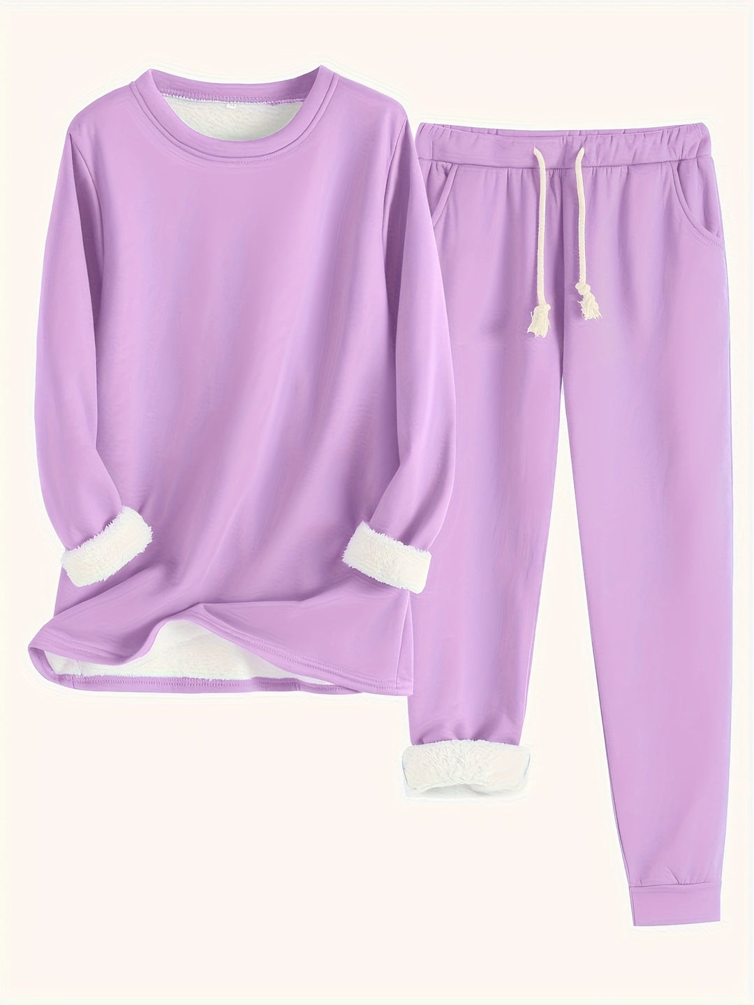 Angela | Relaxed Long Sleeve Jogger Lounge Set