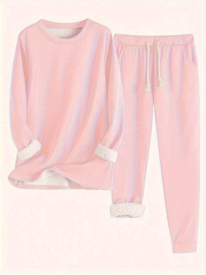 Angela | Relaxed Long Sleeve Jogger Lounge Set