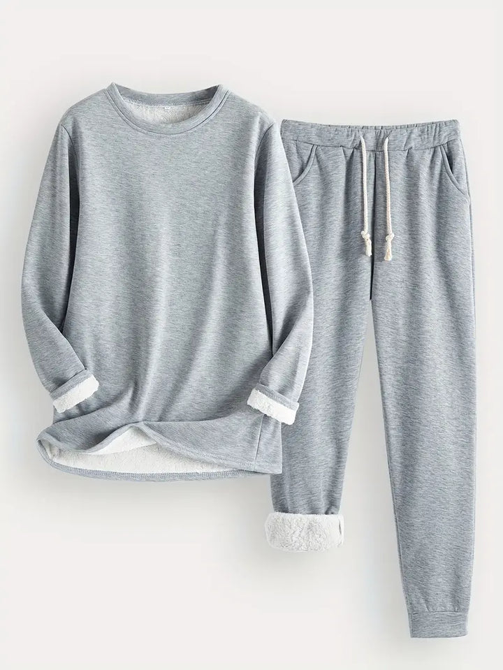 Angela | Relaxed Long Sleeve Jogger Lounge Set