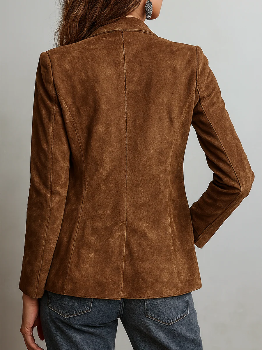 Ann | Refined Relaxed Fit Single-Breasted Blazer