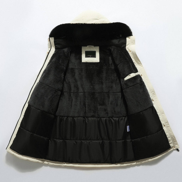 Betty | Graceful Hooded Long Puffer Winter Coats