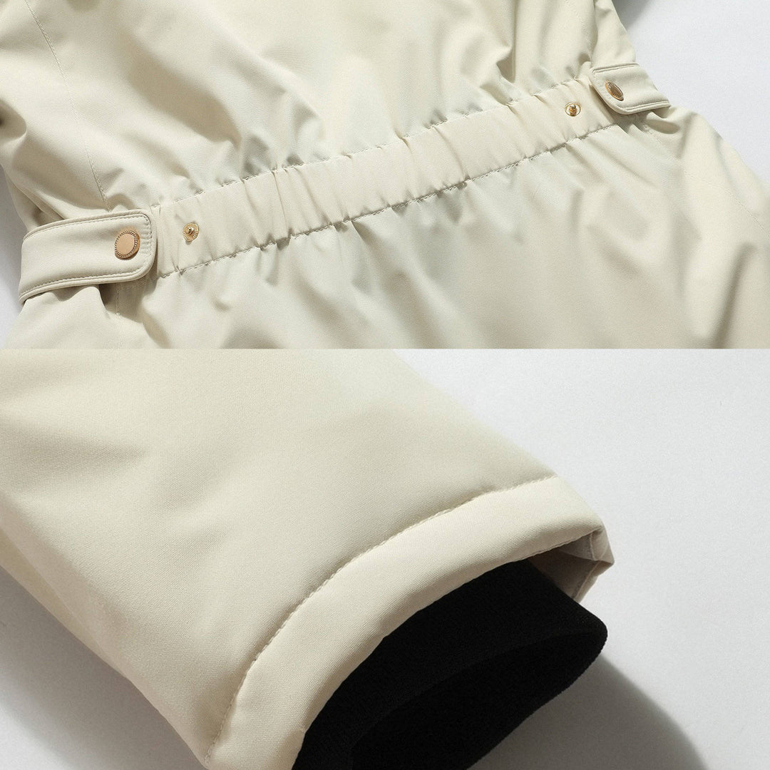 Betty | Graceful Hooded Long Puffer Winter Coats