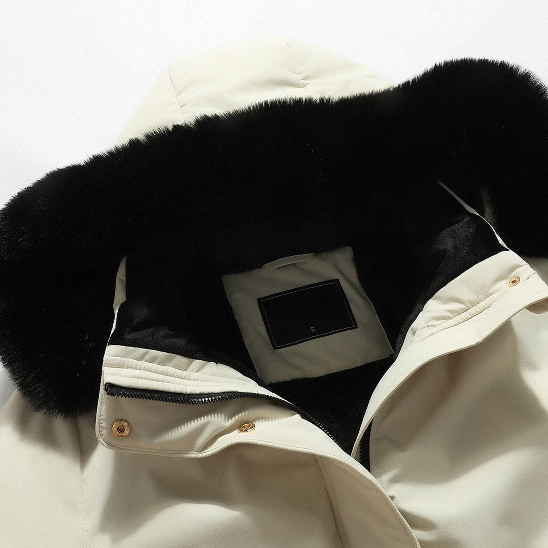 Betty | Graceful Hooded Long Puffer Winter Coats
