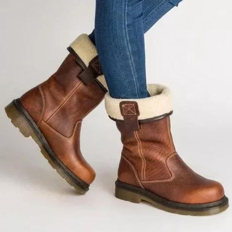 Betty | Timeless Plush-Lined Mid-Calf Winter Boots