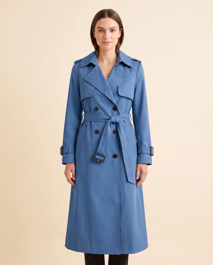 Cheryl | Polished Long Belted Trench-Style Winter Coat