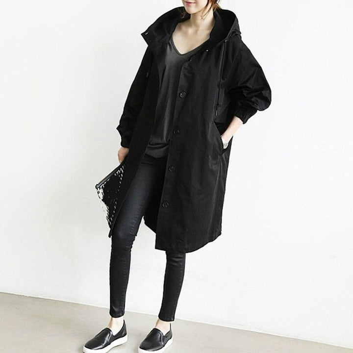 Christina | Refined Oversized Hooded Long Winter Coat