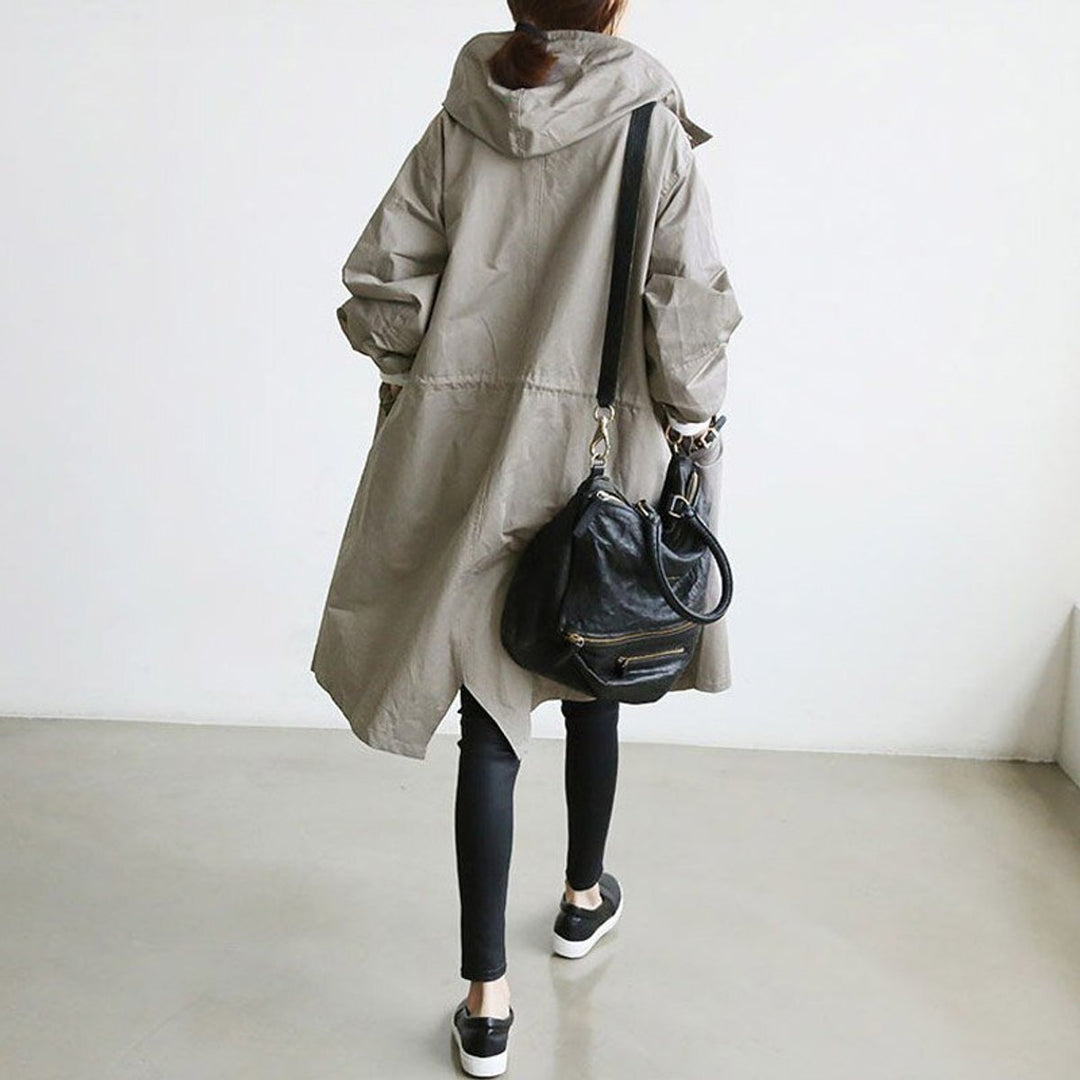 Christina | Refined Oversized Hooded Long Winter Coat