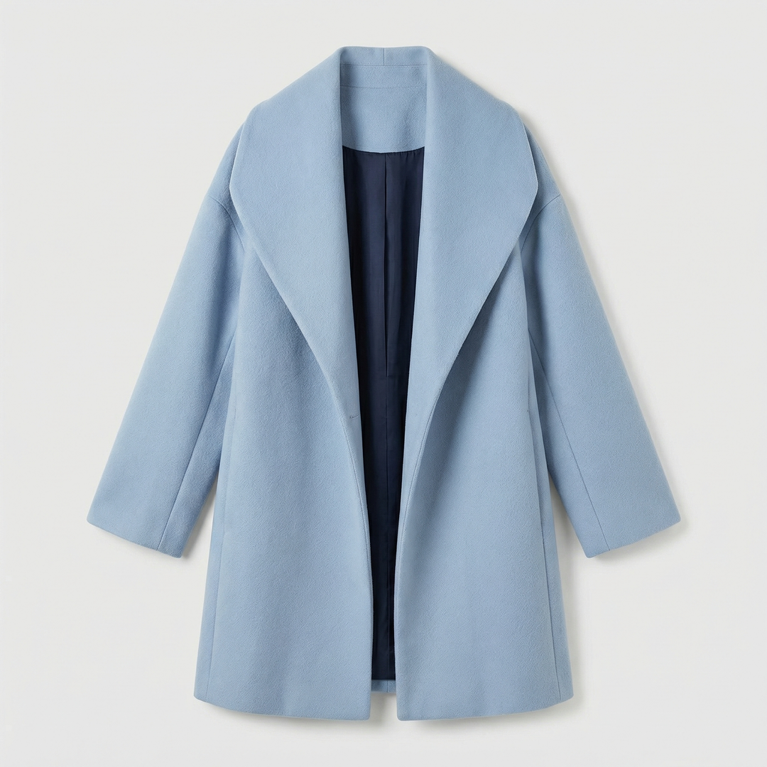Donna | Graceful Shawl Collar Oversized Winter Coat