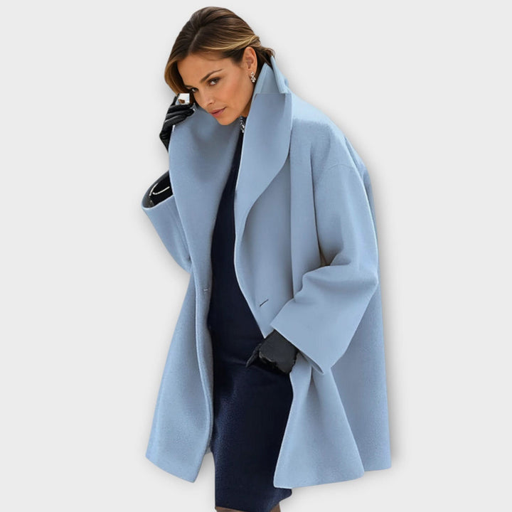 Donna | Graceful Shawl Collar Oversized Winter Coat