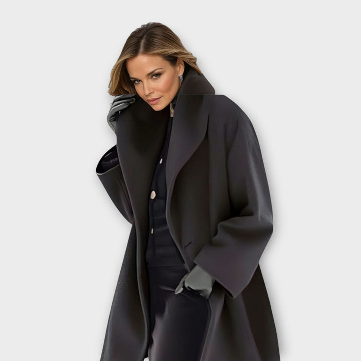Donna | Graceful Shawl Collar Oversized Winter Coat