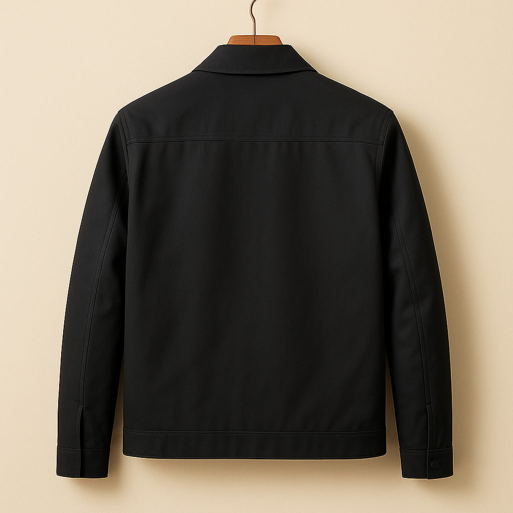 Emil | Stilfuld Harrington Bomber Jakke med Ternet Foer
