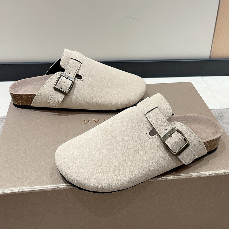 Emma | Effortless Buckle Strap Clog Slippers
