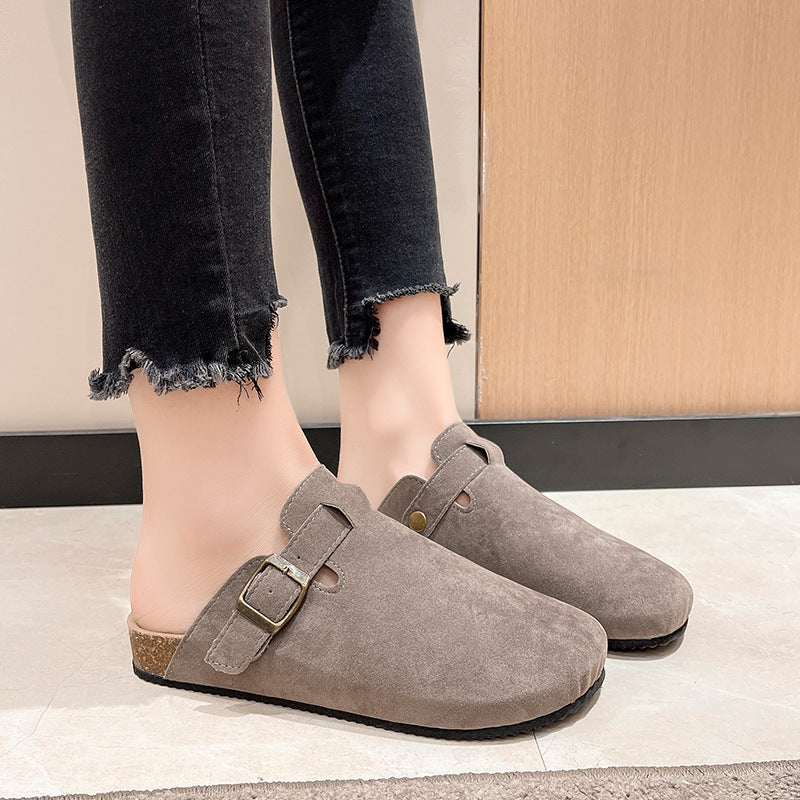 Emma | Effortless Buckle Strap Clog Slippers