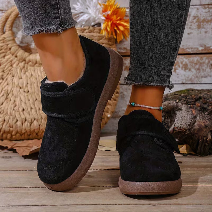 Emma | Stylish Plush-Lined Closed Toe Slippers