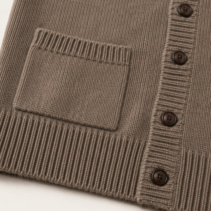 Eric | Stylish Button Front Knit Sweater Vest