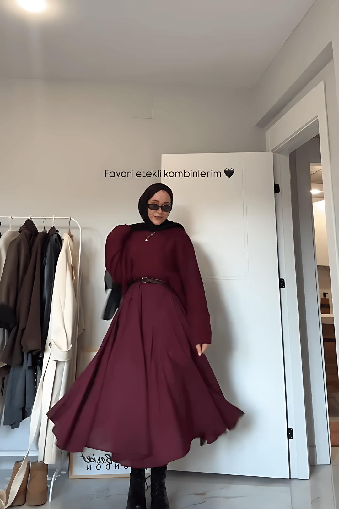 Hannah | Stylish Oversized Knit Sweater Maxi Skirt Set