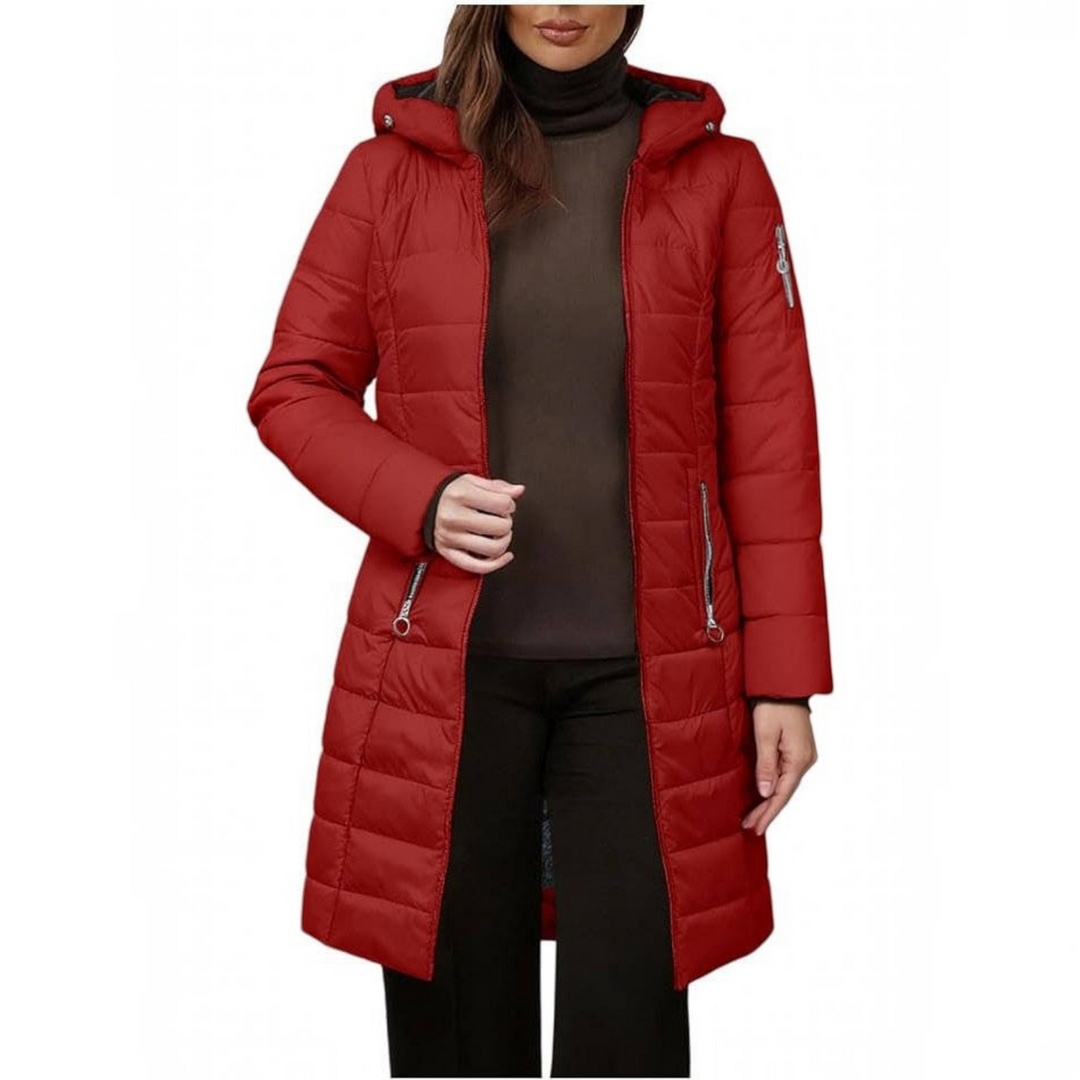 Heather | Chic Long Hooded Puffer Winter Coats