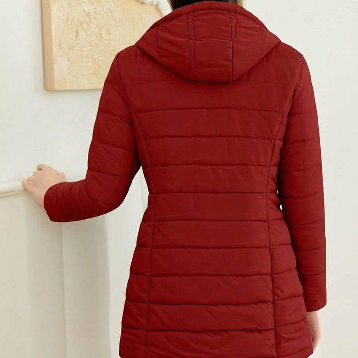 Heather | Chic Long Hooded Puffer Winter Coats