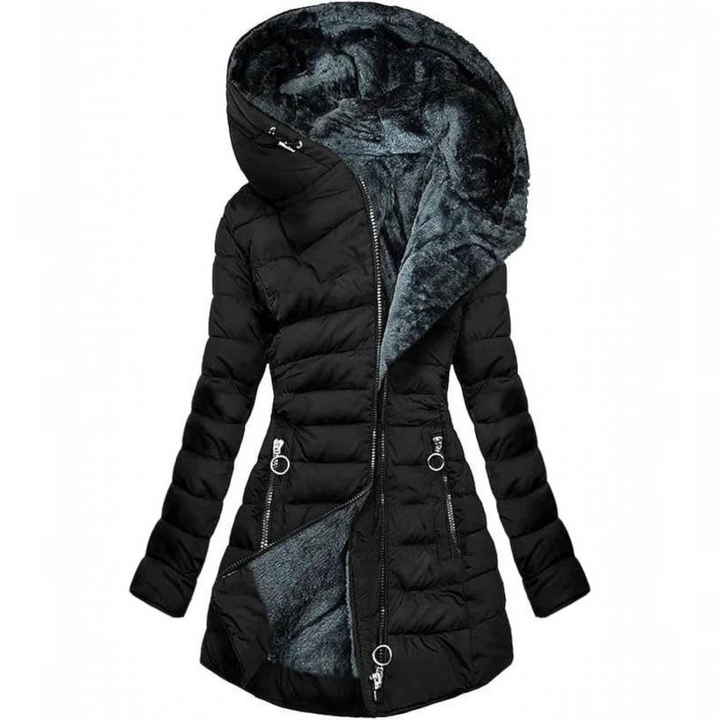Heather | Chic Long Hooded Puffer Winter Coats
