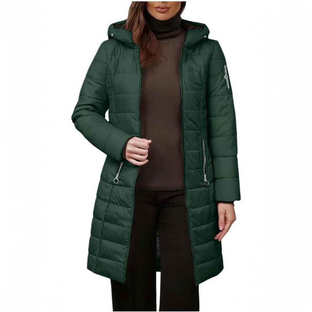 Heather | Chic Long Hooded Puffer Winter Coats