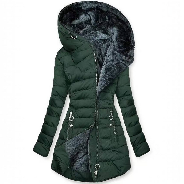 Heather | Chic Long Hooded Puffer Winter Coats