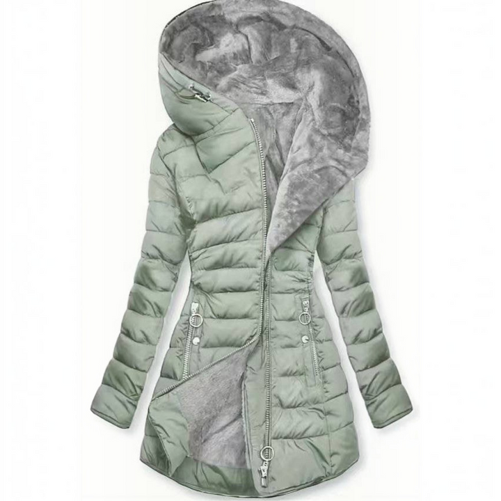 Heather | Chic Long Hooded Puffer Winter Coats