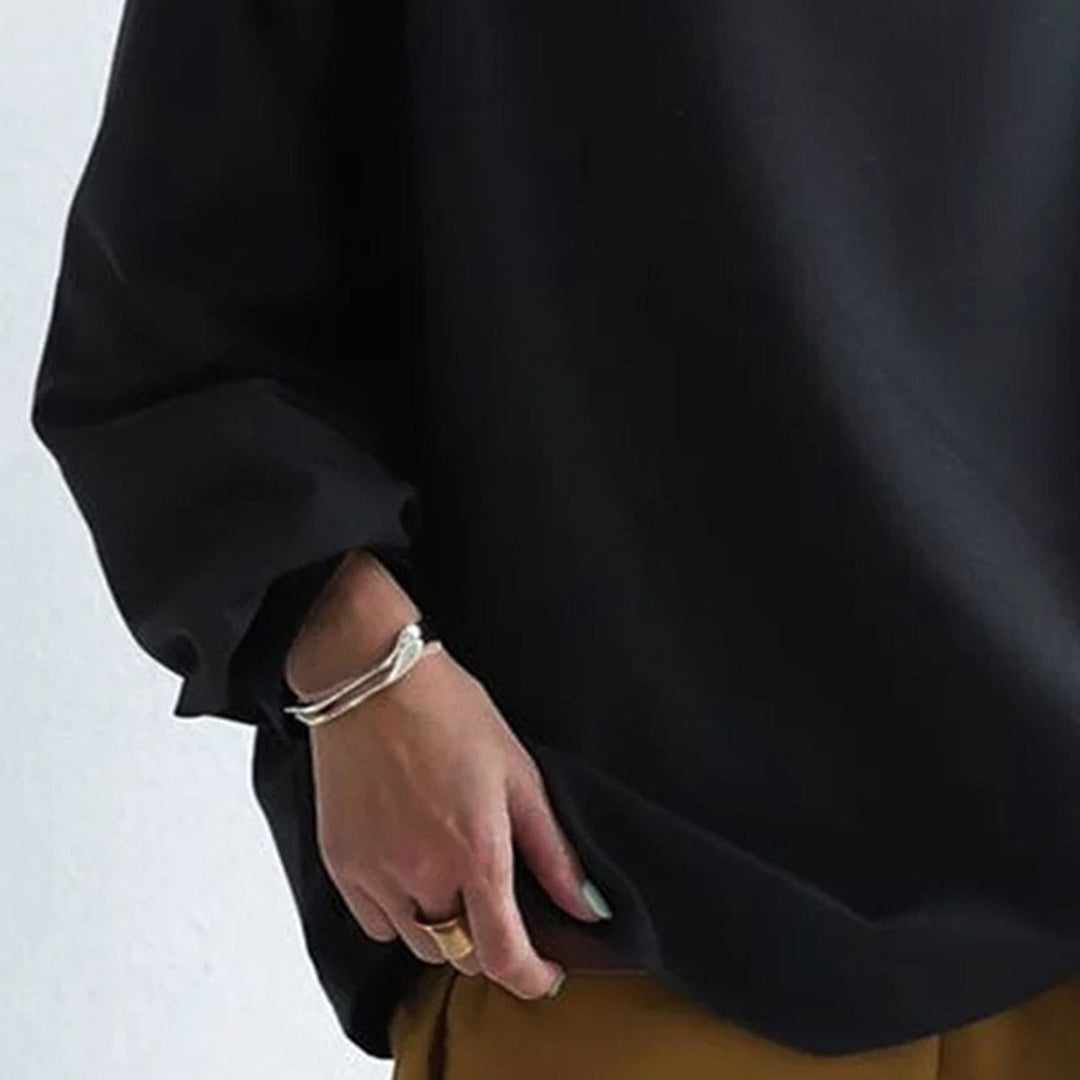 Isabella | Sophisticated Oversized High Neck Sweatshirt