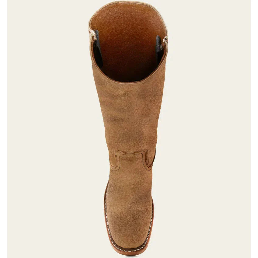 Jean | Polished Square Toe Knee High Riding Boots
