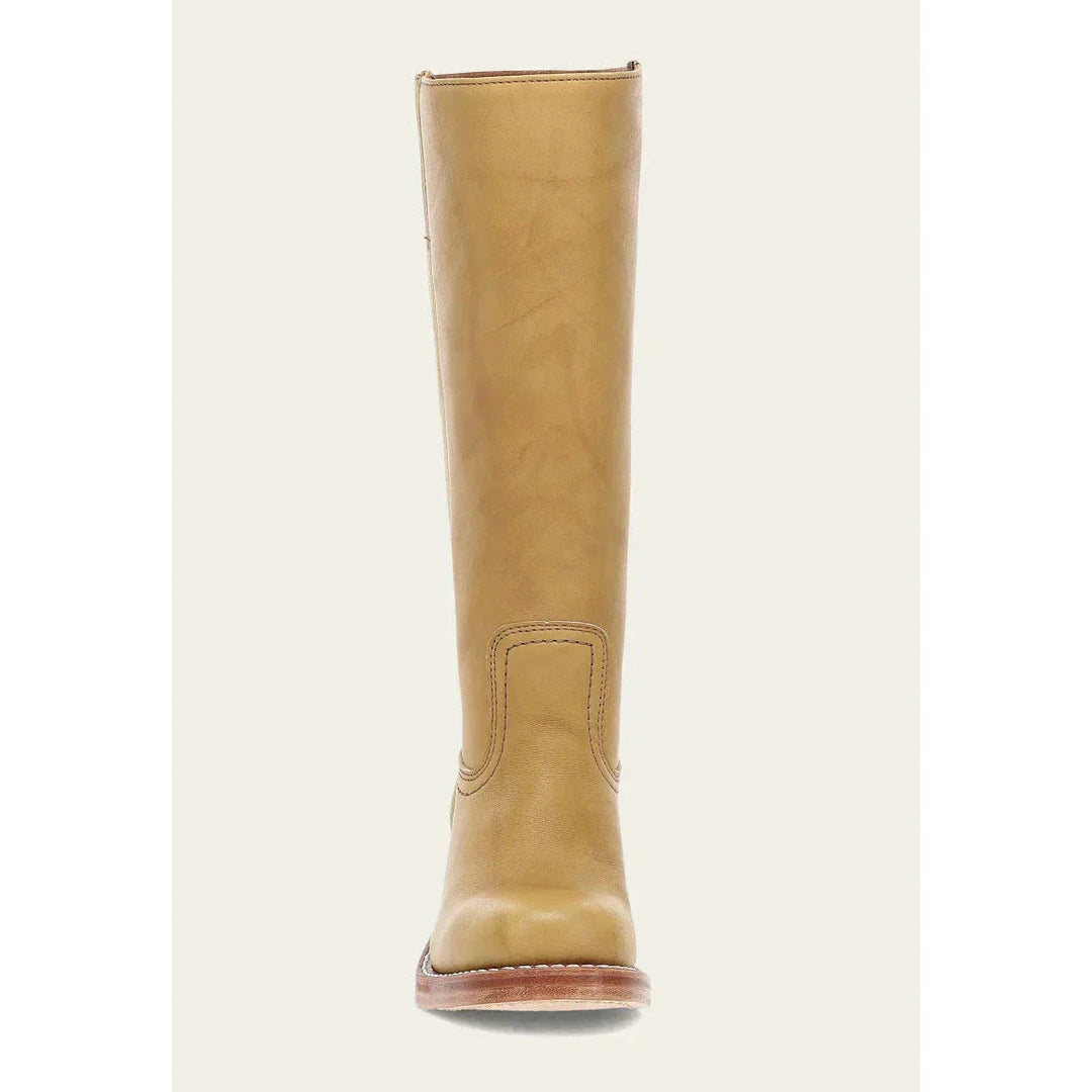 Jean | Polished Square Toe Knee High Riding Boots