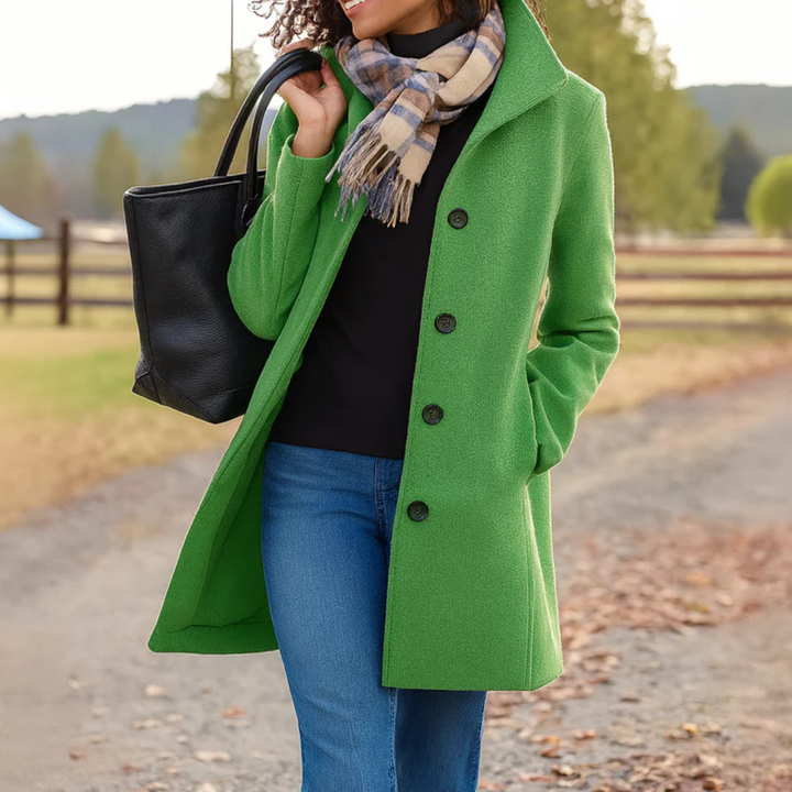 Jean | Timeless Single-Breasted Mid-Length Winter Coat