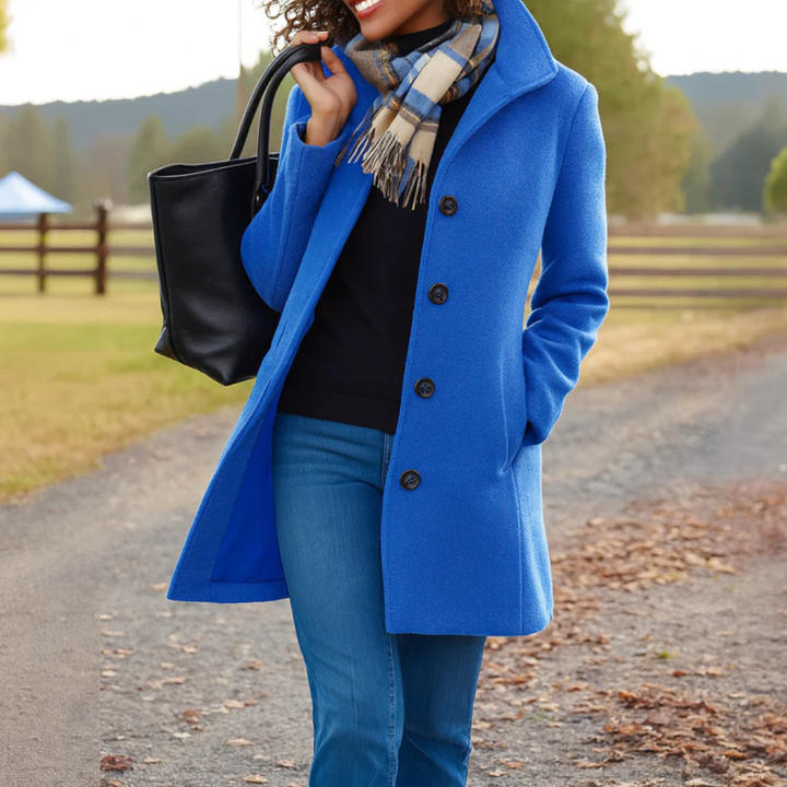 Jean | Timeless Single-Breasted Mid-Length Winter Coat
