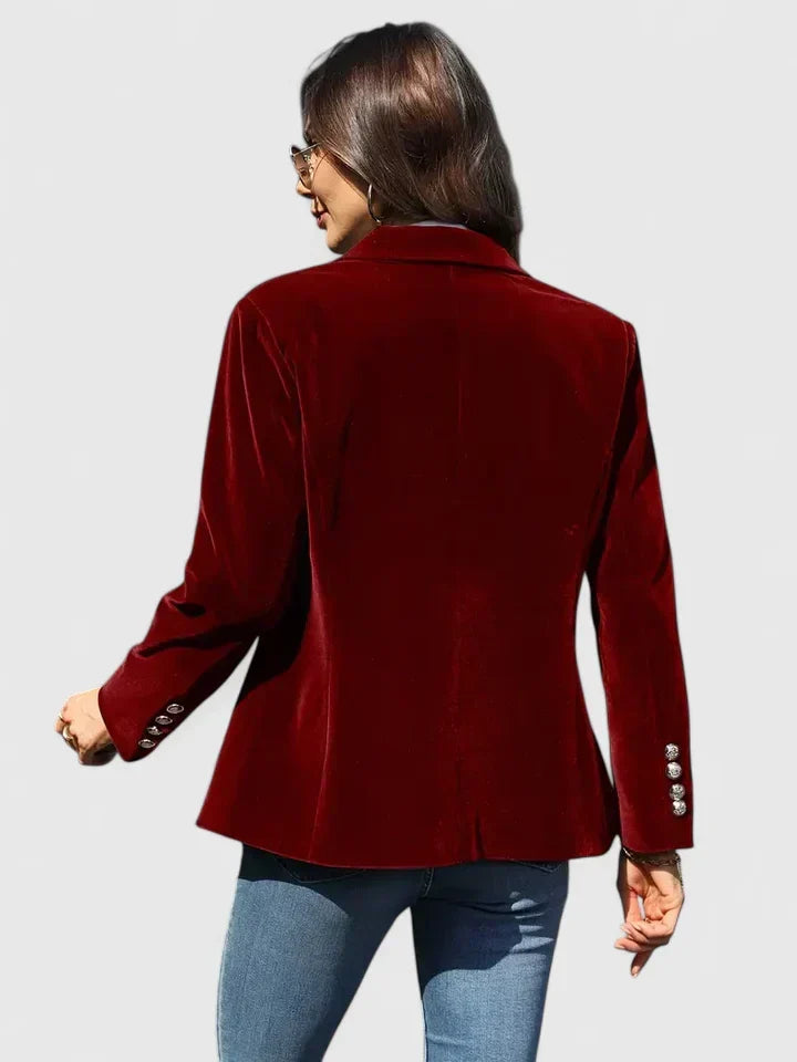 Joyce | Classic Single-Breasted Long Sleeve Tailored Blazer