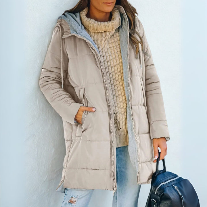 Judith | Graceful Long Hooded Puffer Winter Coats