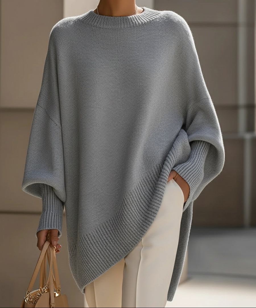 Julia | Effortless Oversized Batwing Knit Sweater