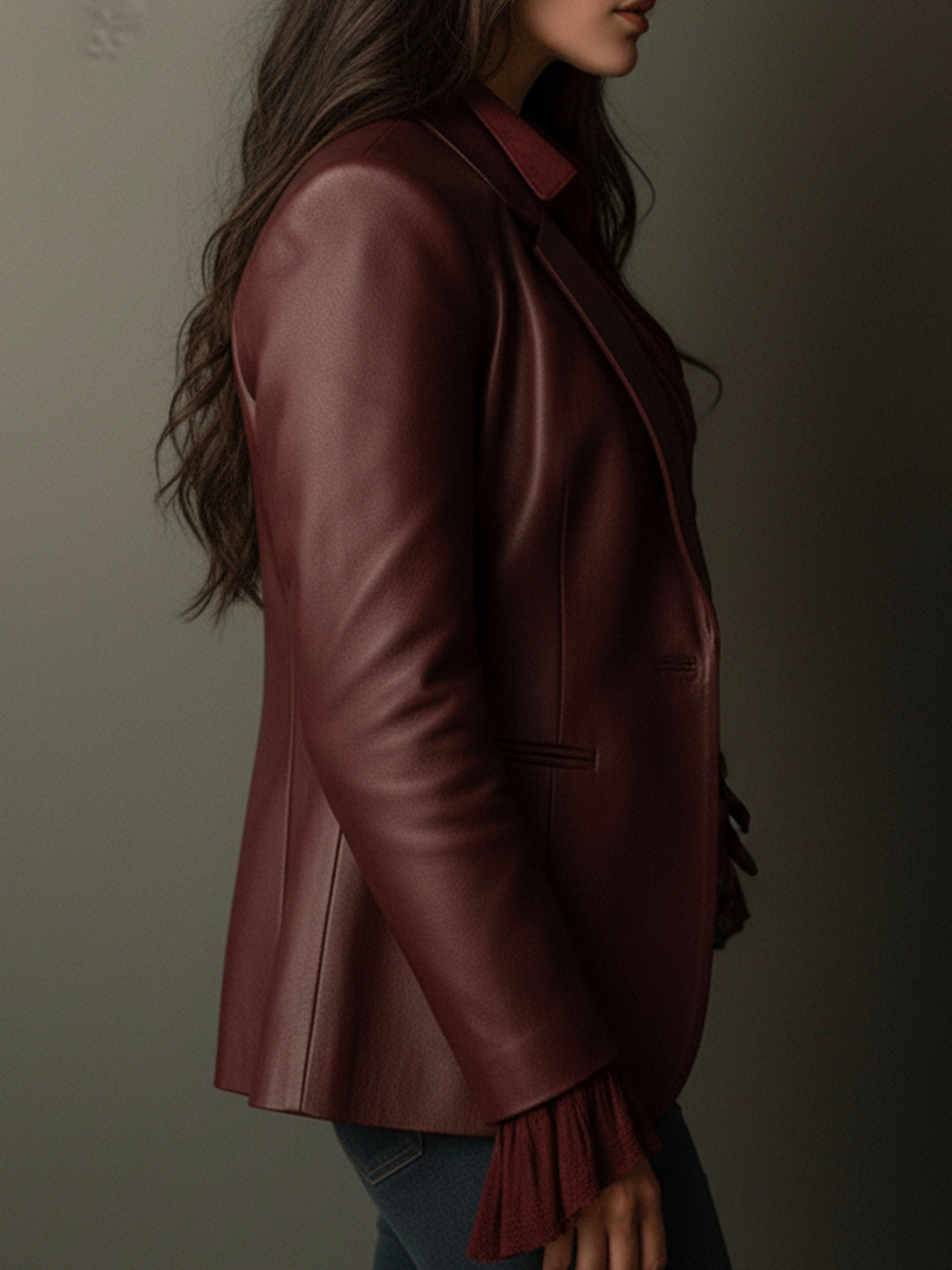 Julie | Stylish Vintage Notched Lapel Blazer Jacket
