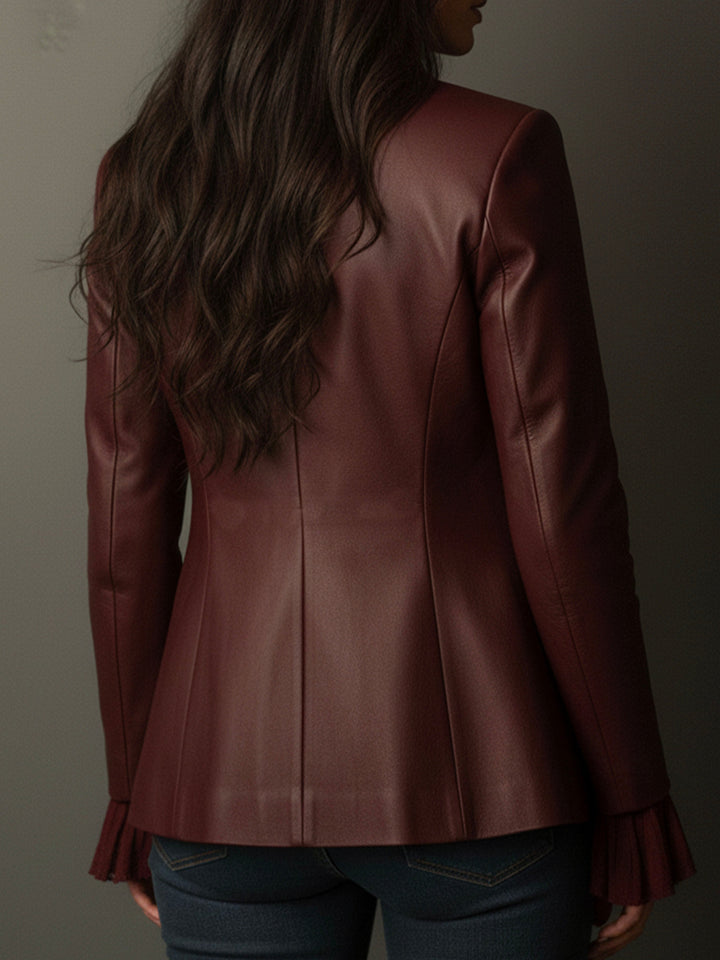 Julie | Stylish Vintage Notched Lapel Blazer Jacket