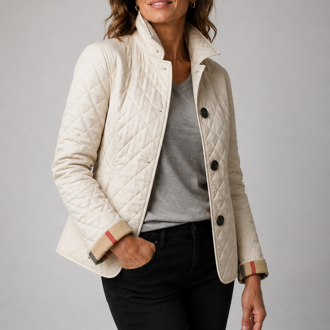 Kathryn | Stylish Lightweight Diamond Quilted Jacket