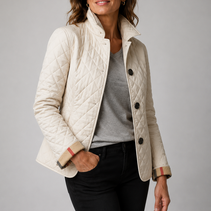 Kathryn | Stylish Lightweight Diamond Quilted Jacket