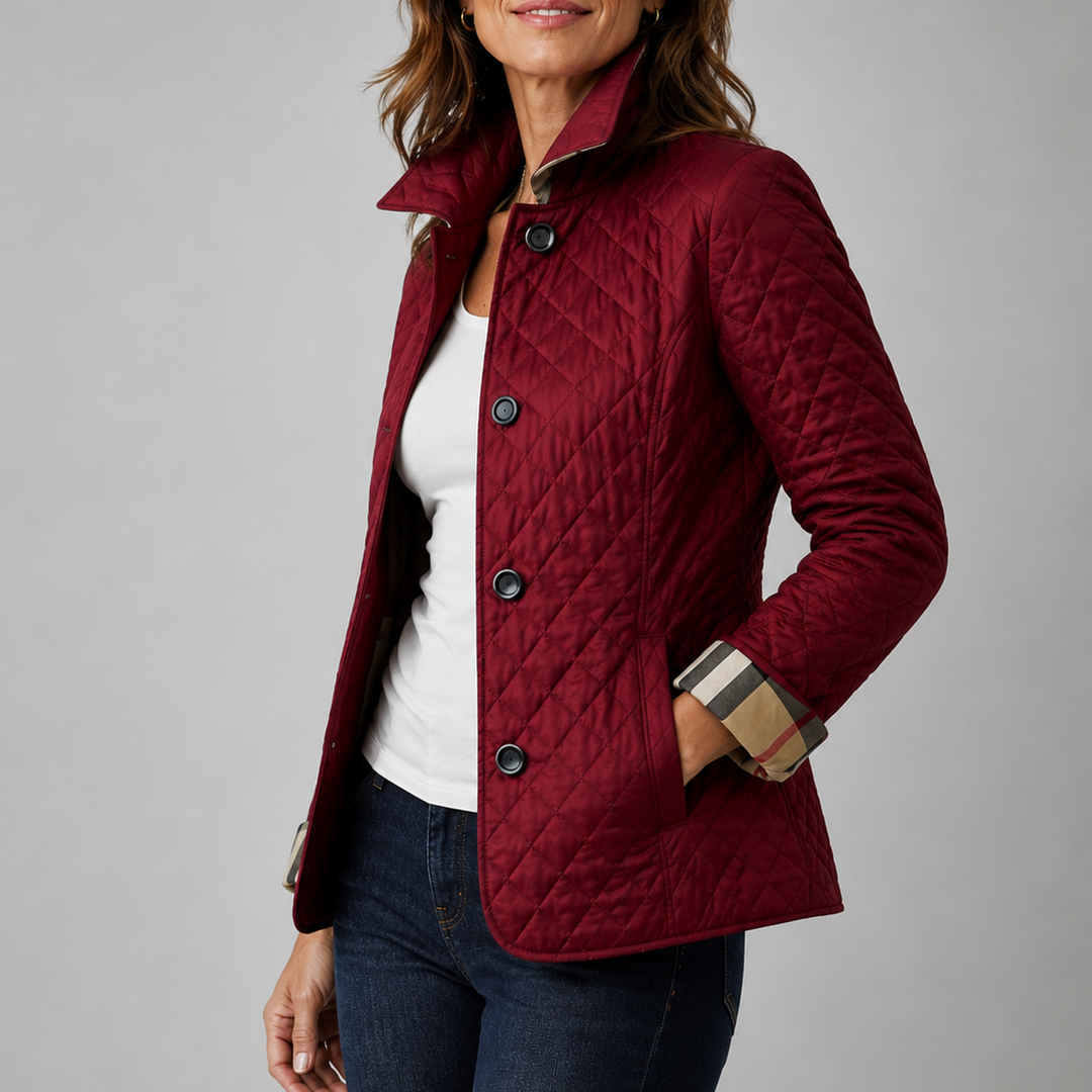 Kathryn | Stylish Lightweight Diamond Quilted Jacket