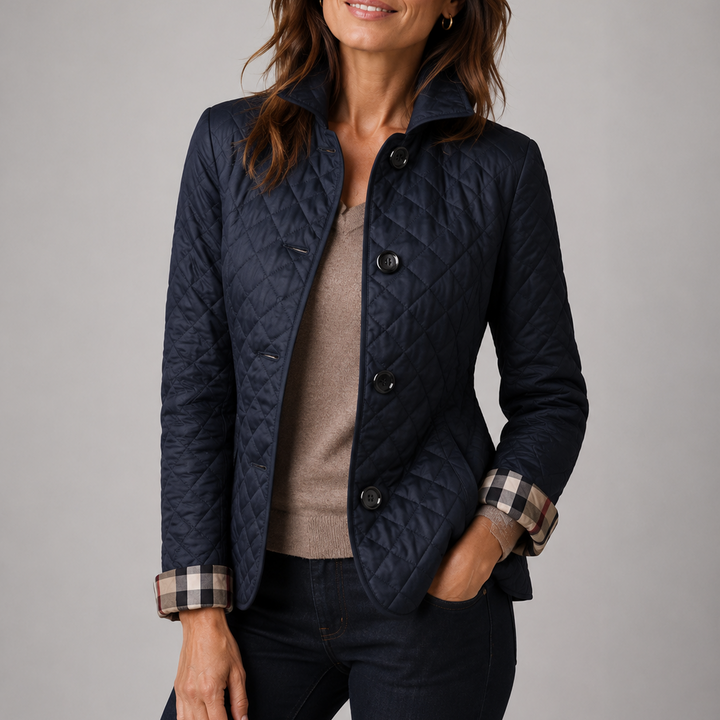 Kathryn | Stylish Lightweight Diamond Quilted Jacket