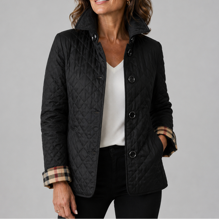 Kathryn | Stylish Lightweight Diamond Quilted Jacket