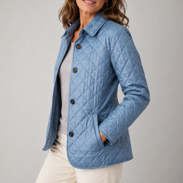 Kathryn | Stylish Lightweight Diamond Quilted Jacket