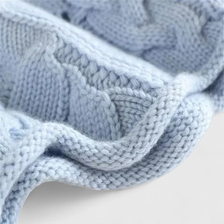 Lauren | Cable Knit Long Sleeve Turtleneck Sweater